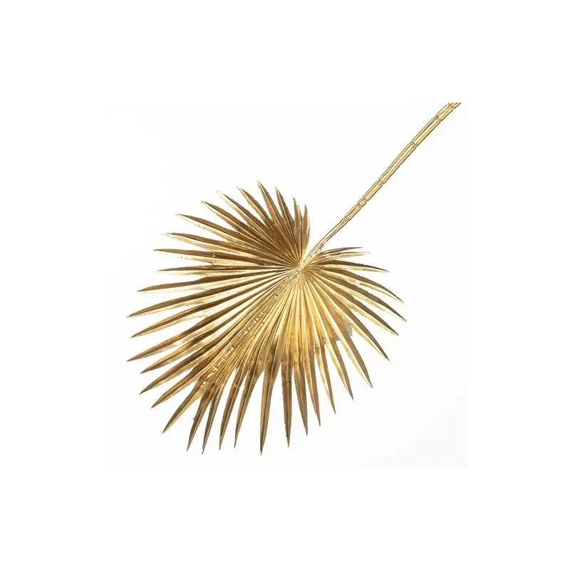 Ramo Foglia Palma Oro Antico cm 85