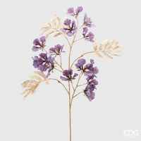 Ramo Delonix Lavanda con Stelo Oro in due misure EDG, ideale per decorazioni ed allestimenti